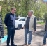 Алексей Кожухалов и Михаил Стельмах совместно с первым заместителем Главы города Лобня Евгением Аптекиным, представителями УК «Парус» и местными жителями провели обход микрорайона Южный - Единая Россия Лобня