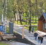 Отмостку вокруг нового павильона кафе строят в Центральном парке - Regions.Ru